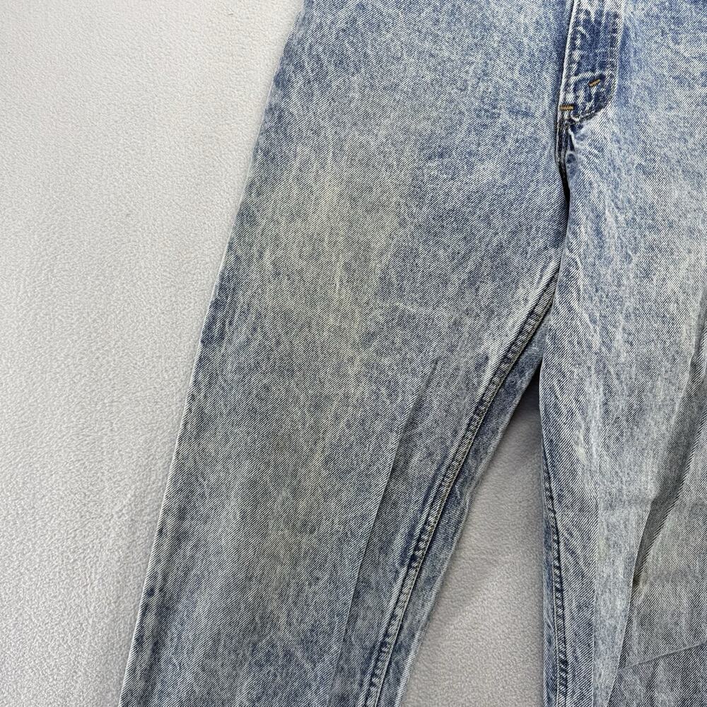 Vintage Levis Jeans Fits 30x33 Blue Acid Wash Orange Tab 40550 550USA Made 80s - Picture 2 of 16